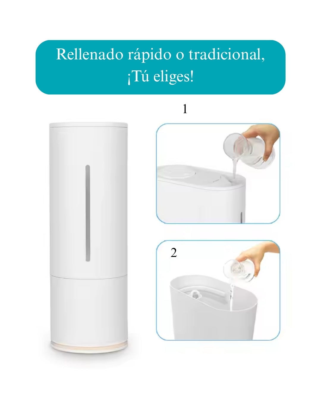 Humidificador Versa Smart con Función Purificadora y Difusor de Aroma