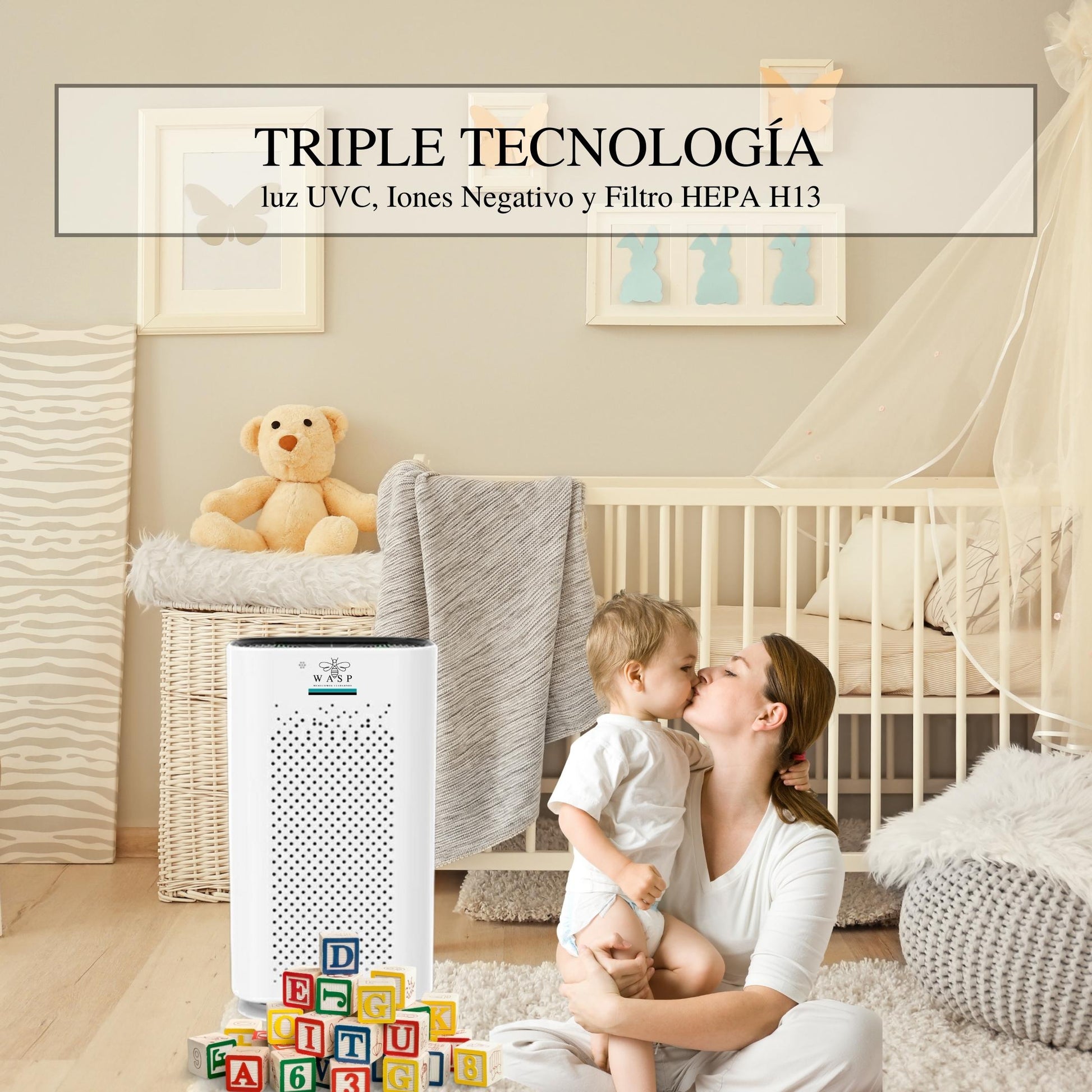 Purificador De Aire Smart Wasp - MI WASP