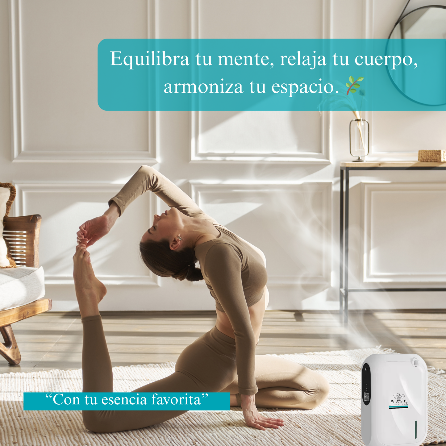Difusor de Aroma Wasp Essence Pro - Nebulizador Profesional