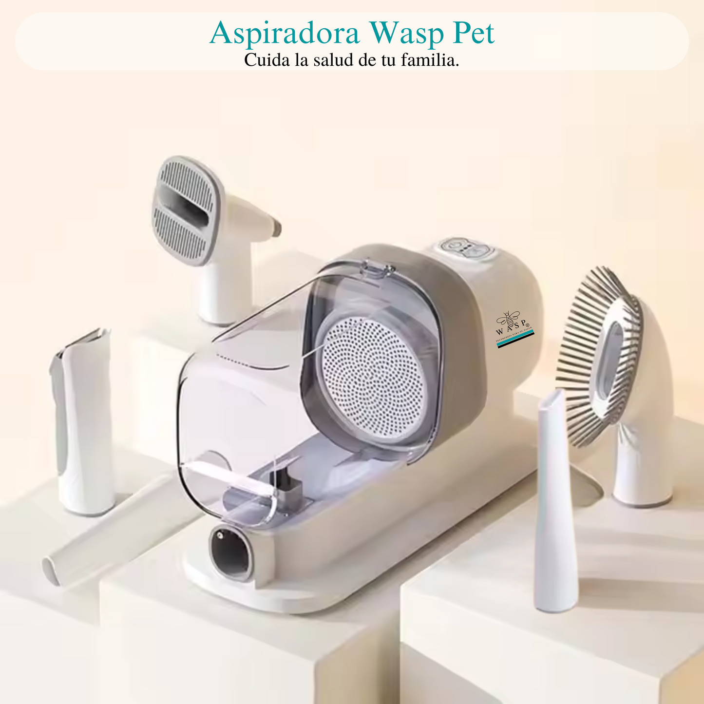 Aspiradora Wasp Pet 4 en 1 con Filtro HEPA - MI WASP