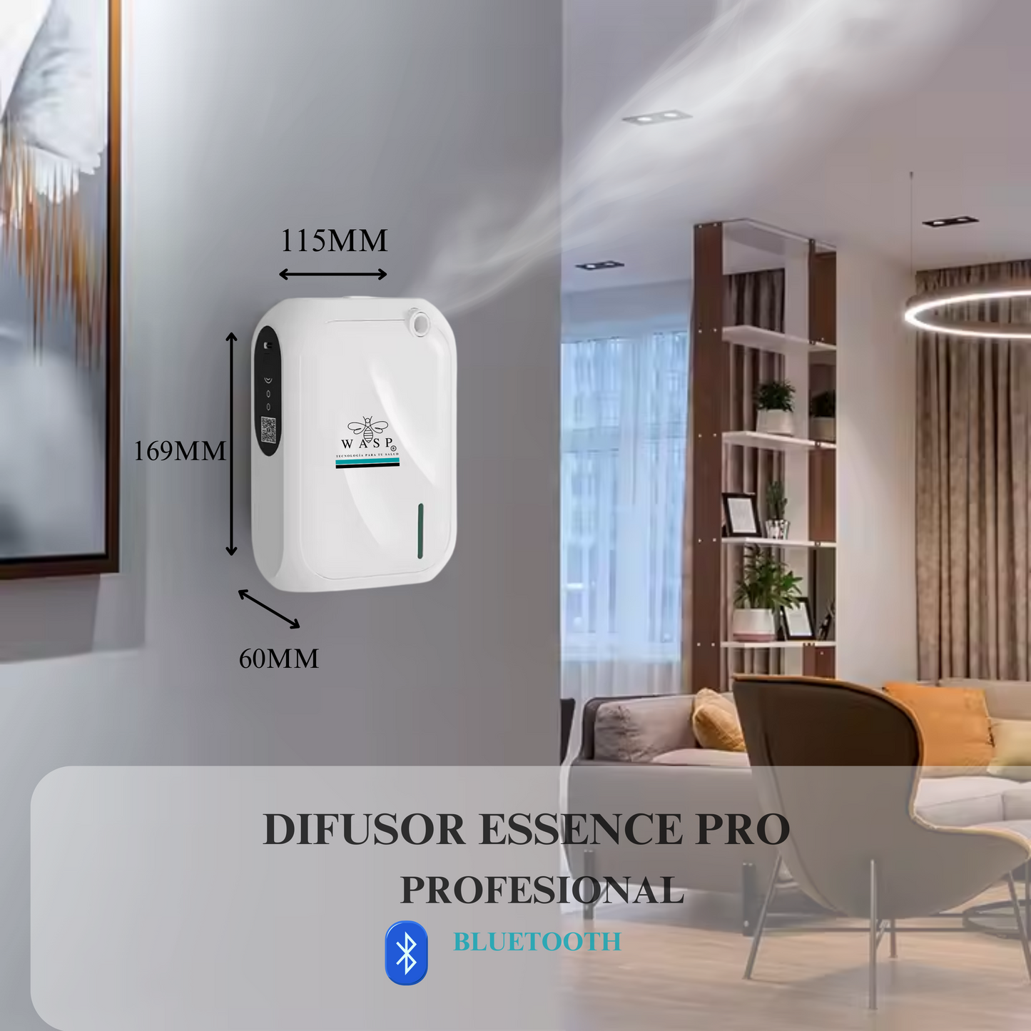 Difusor de Aroma Wasp Essence Pro - Nebulizador Profesional