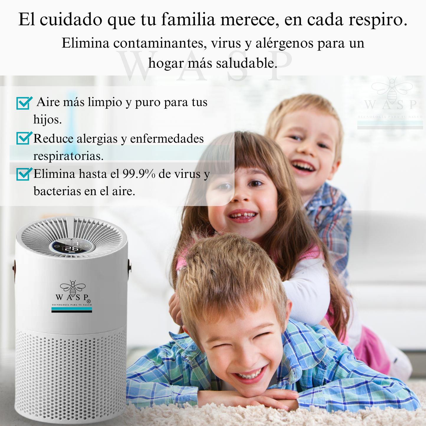 Purificador de Aire Dual Home Pro - MI WASP
