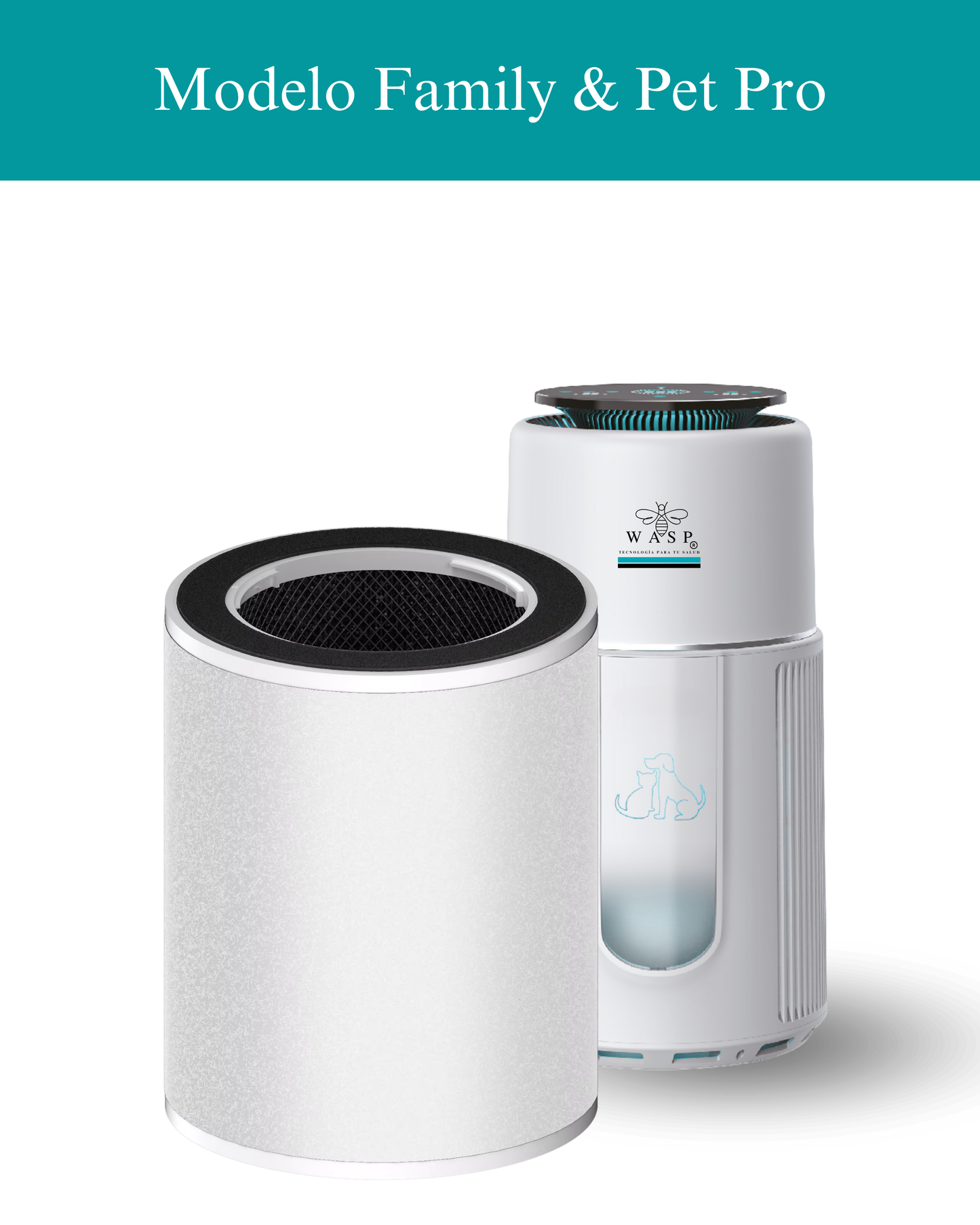 Filtro HEPA H13 Avanzado 4 en 1 para Family & Pet Pro