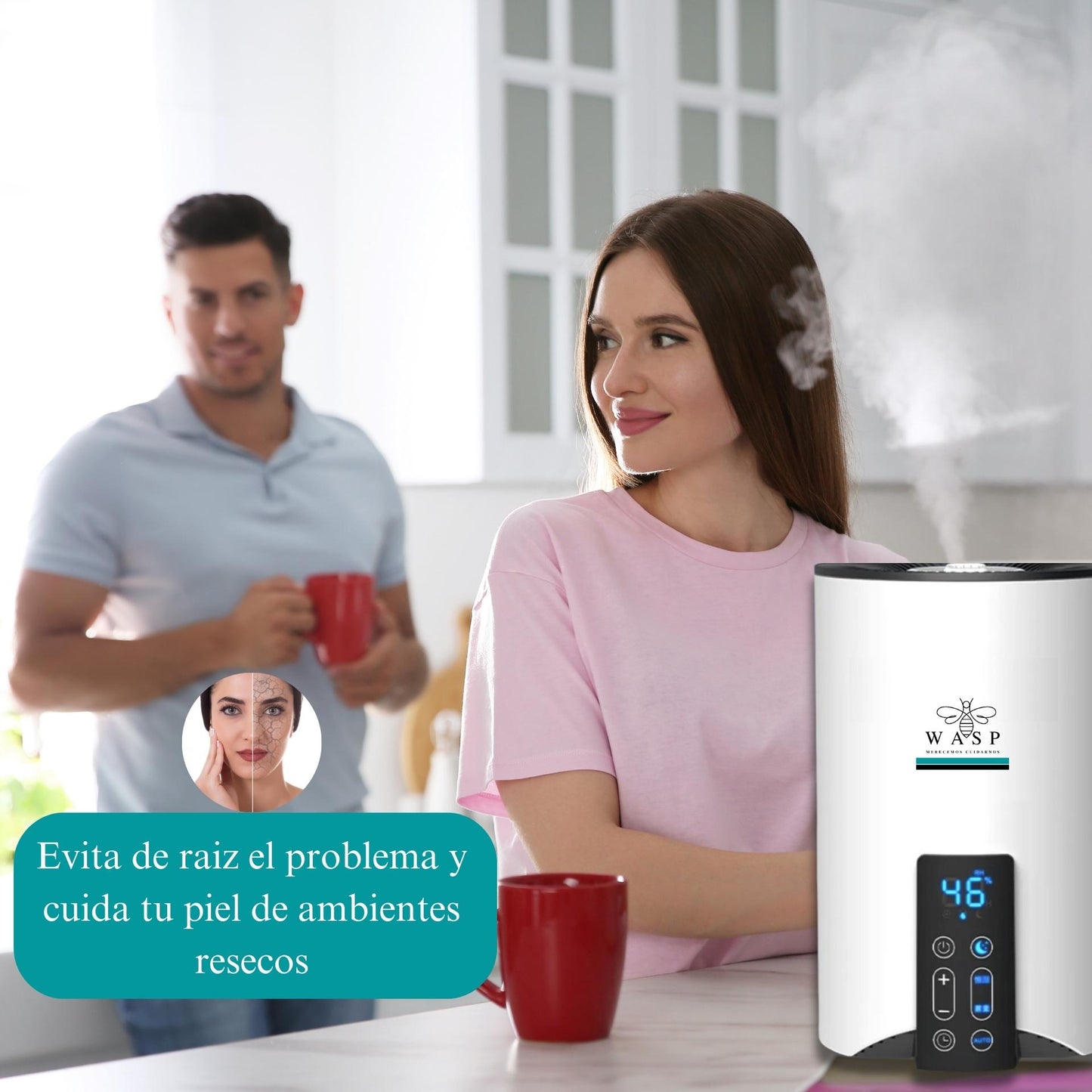 Humidificador Ultra Smart Wasp con Función Purificadora - MI WASP