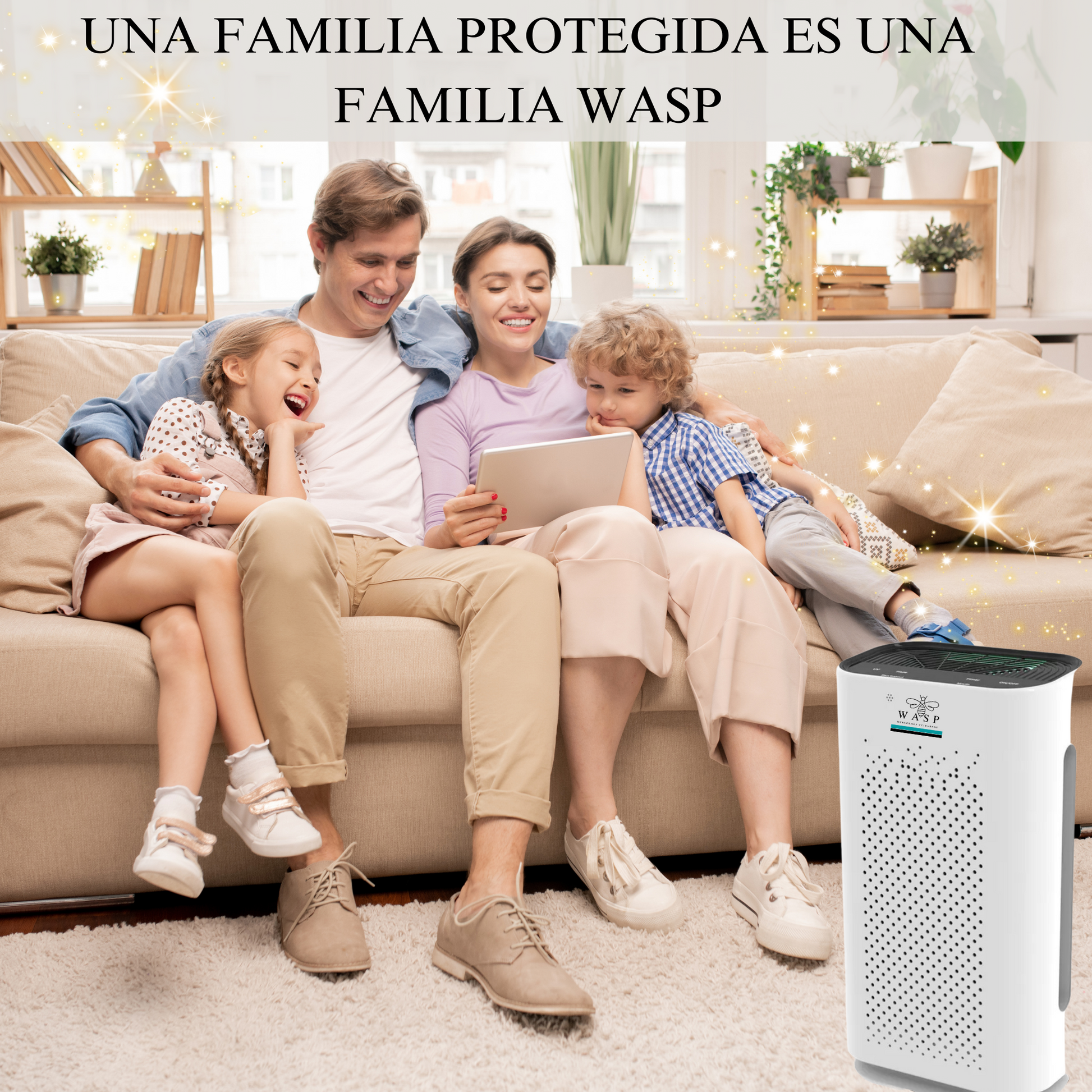 Purificador De Aire Smart Wasp - MI WASP