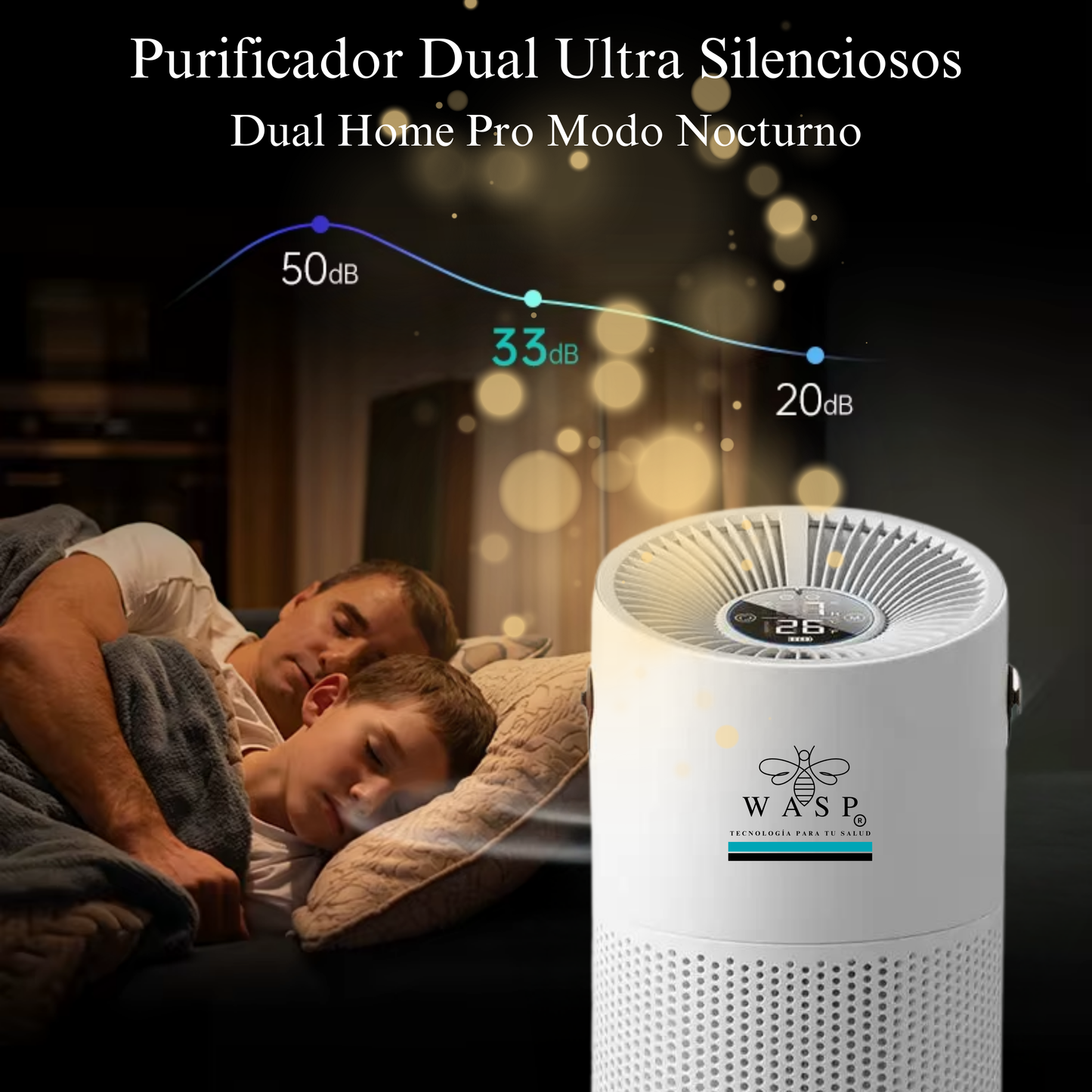 Pack Alérgico: Purificadores Smart Wasp y Dual Home Pro / Solución Integral - MI WASP