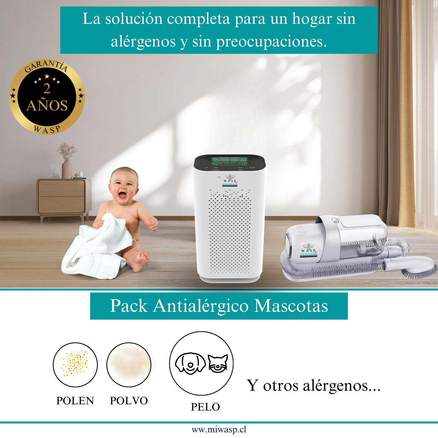 Pack Antialérgico Mascotas
