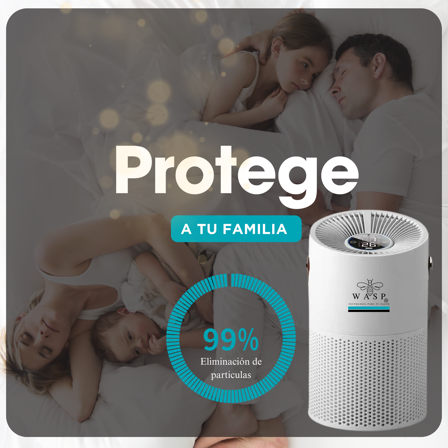 Purificador de Aire Dual Home Pro - MI WASP
