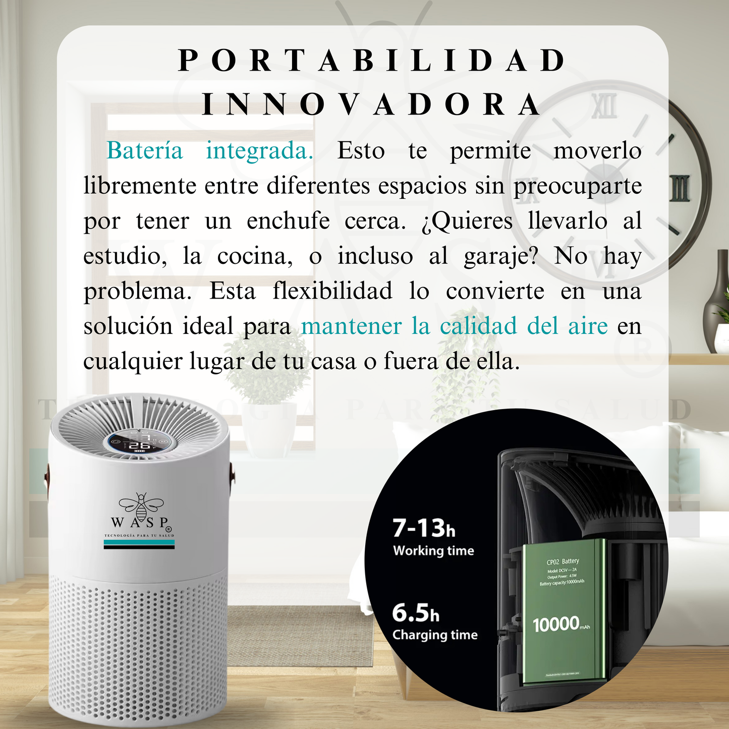Pack Alérgico: Purificadores Smart Wasp y Dual Home Pro / Solución Integral - MI WASP