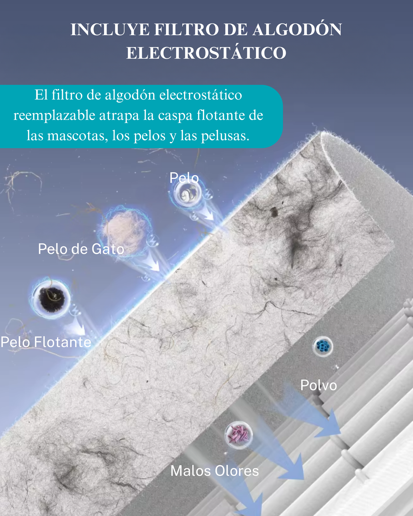 Purificador de Aire Family & Pet Pro - Avanzado