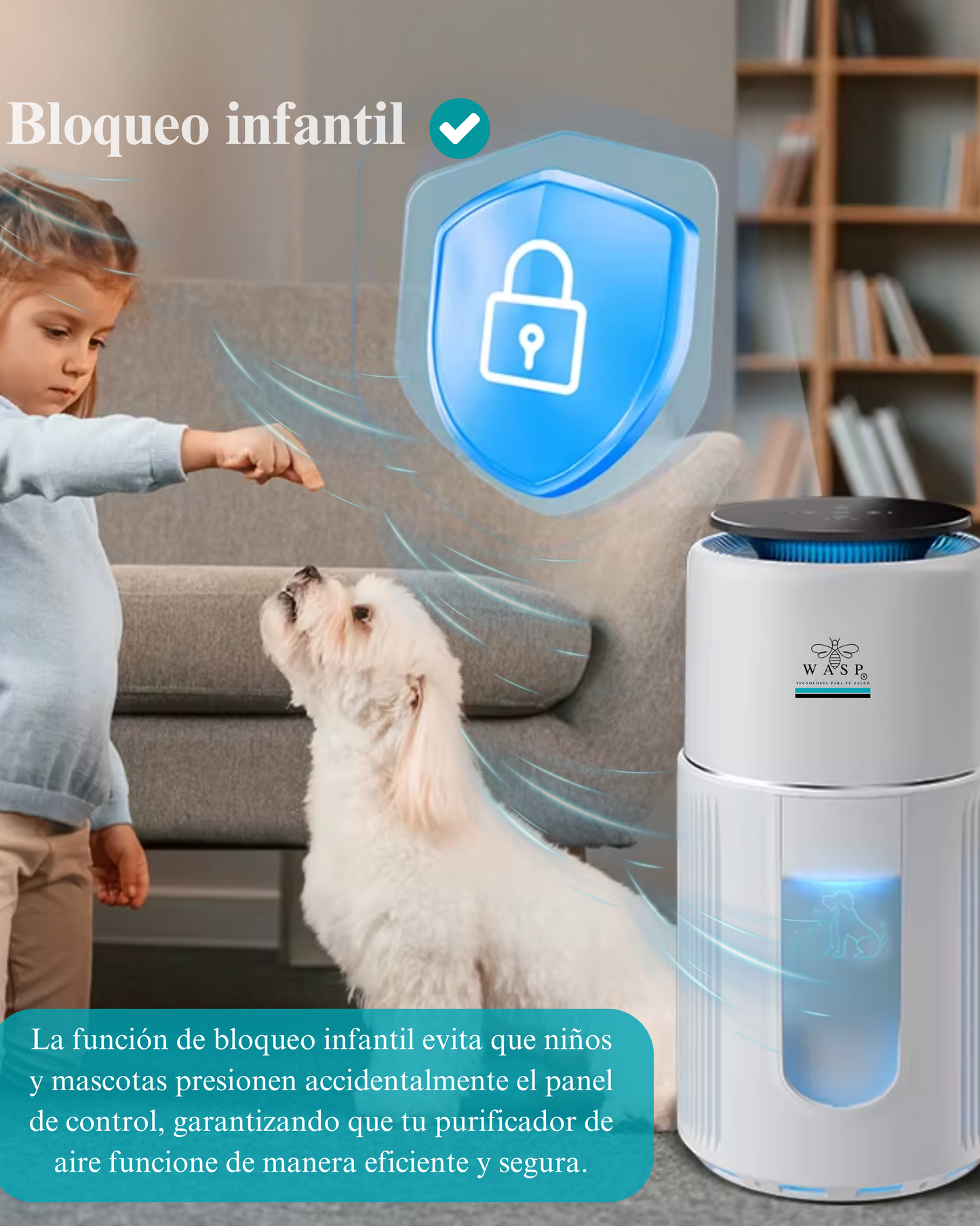 Purificador de Aire Family & Pet Pro - Avanzado