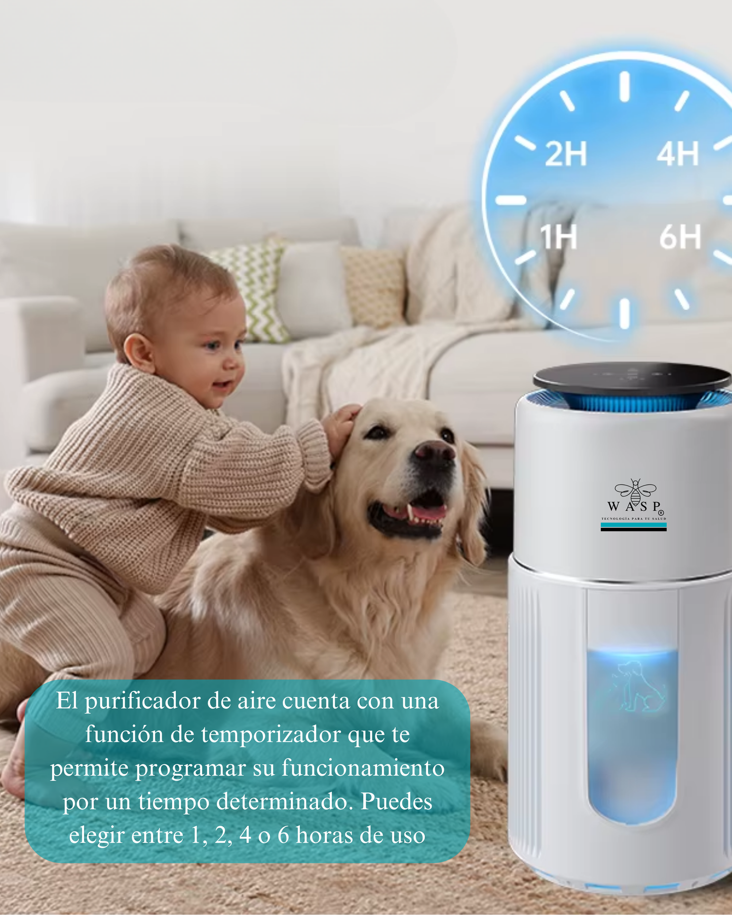 Purificador de Aire Family & Pet Pro - Avanzado