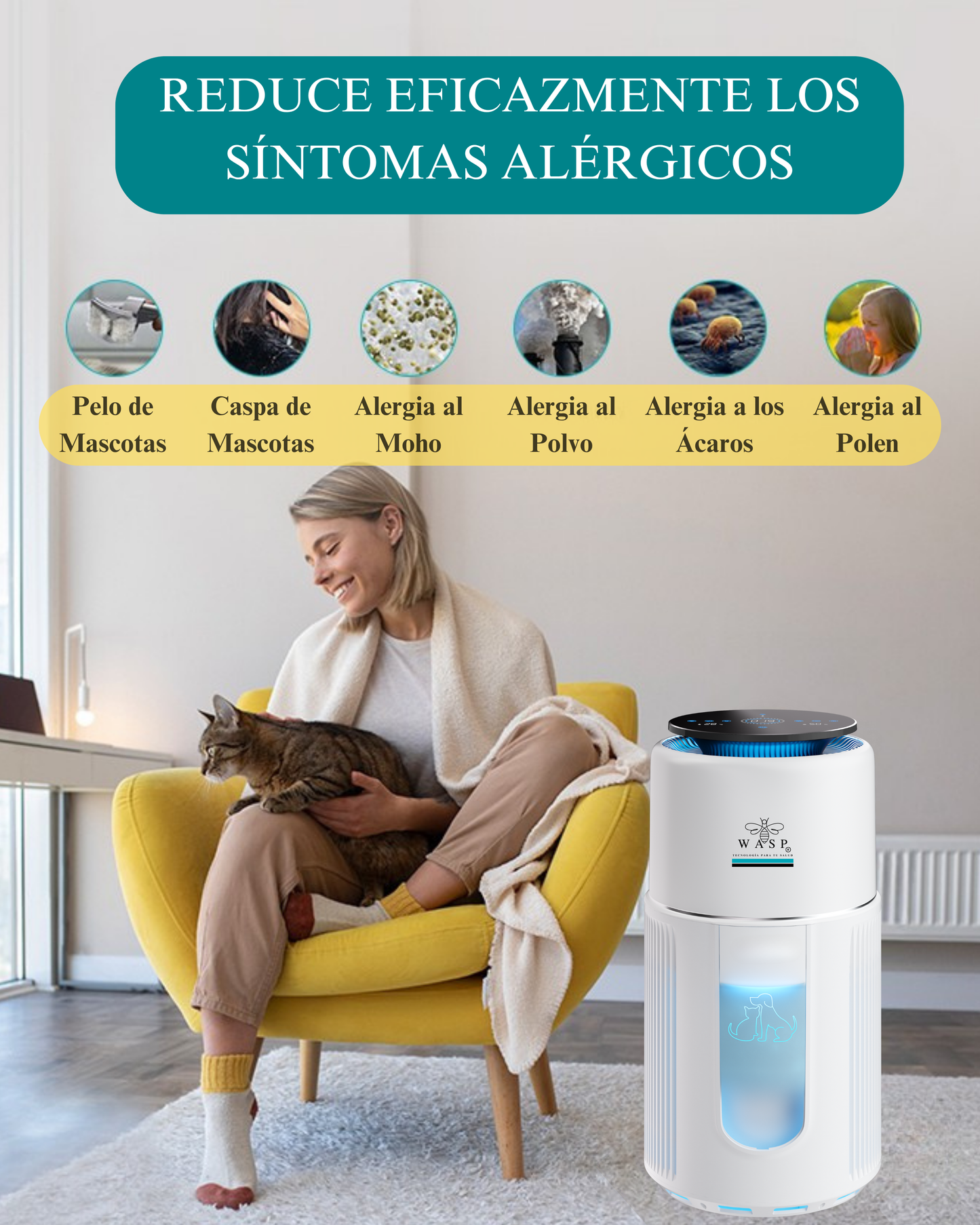 Purificador de Aire Family & Pet Pro - Avanzado