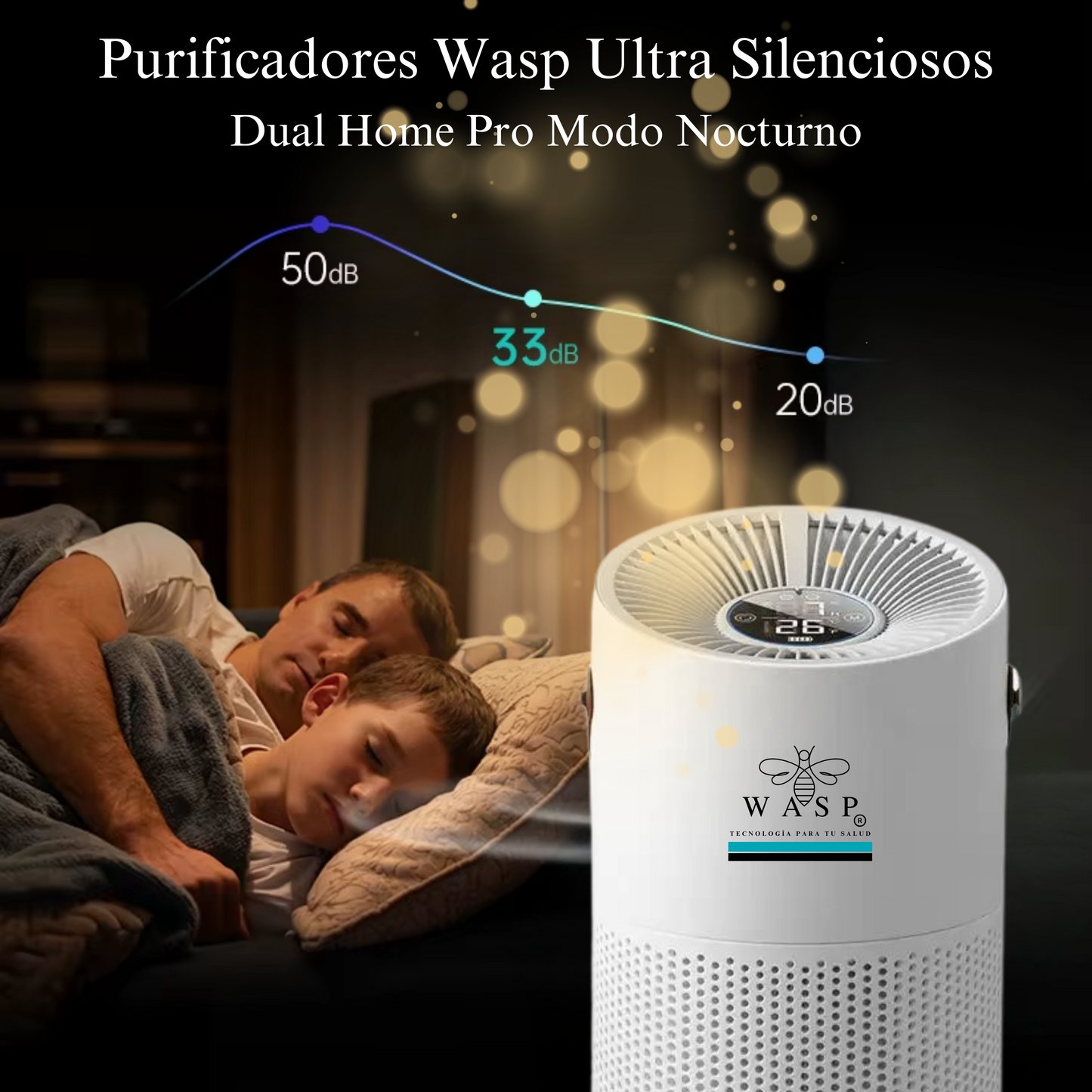 Purificador de Aire Dual Home Pro - MI WASP