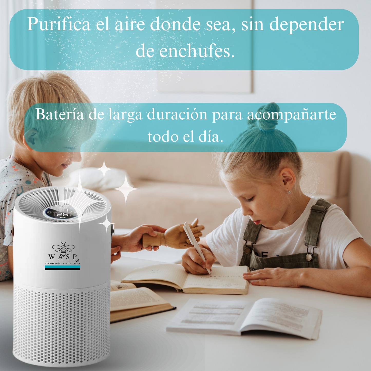 Purificador de Aire Dual Home Pro - MI WASP