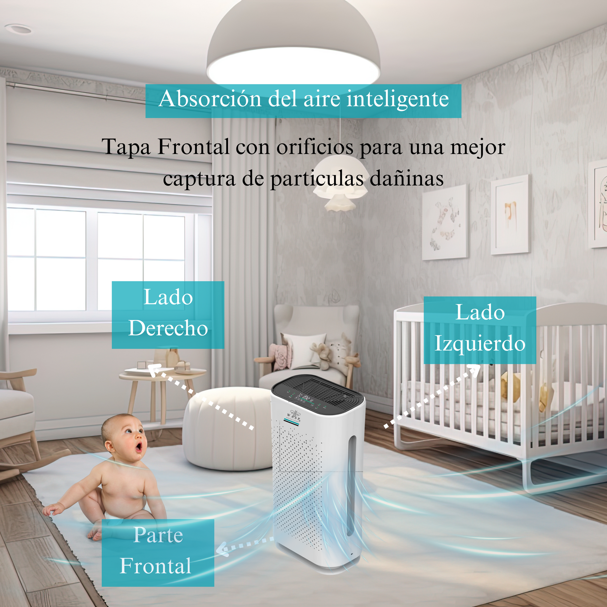 Purificador De Aire Smart Wasp - MI WASP