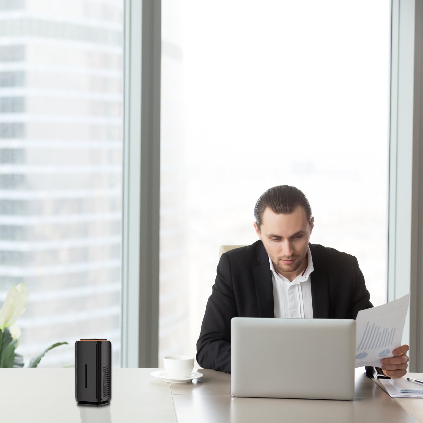 Purificador De Aire Portátil Con Triple Tecnología - MI WASP