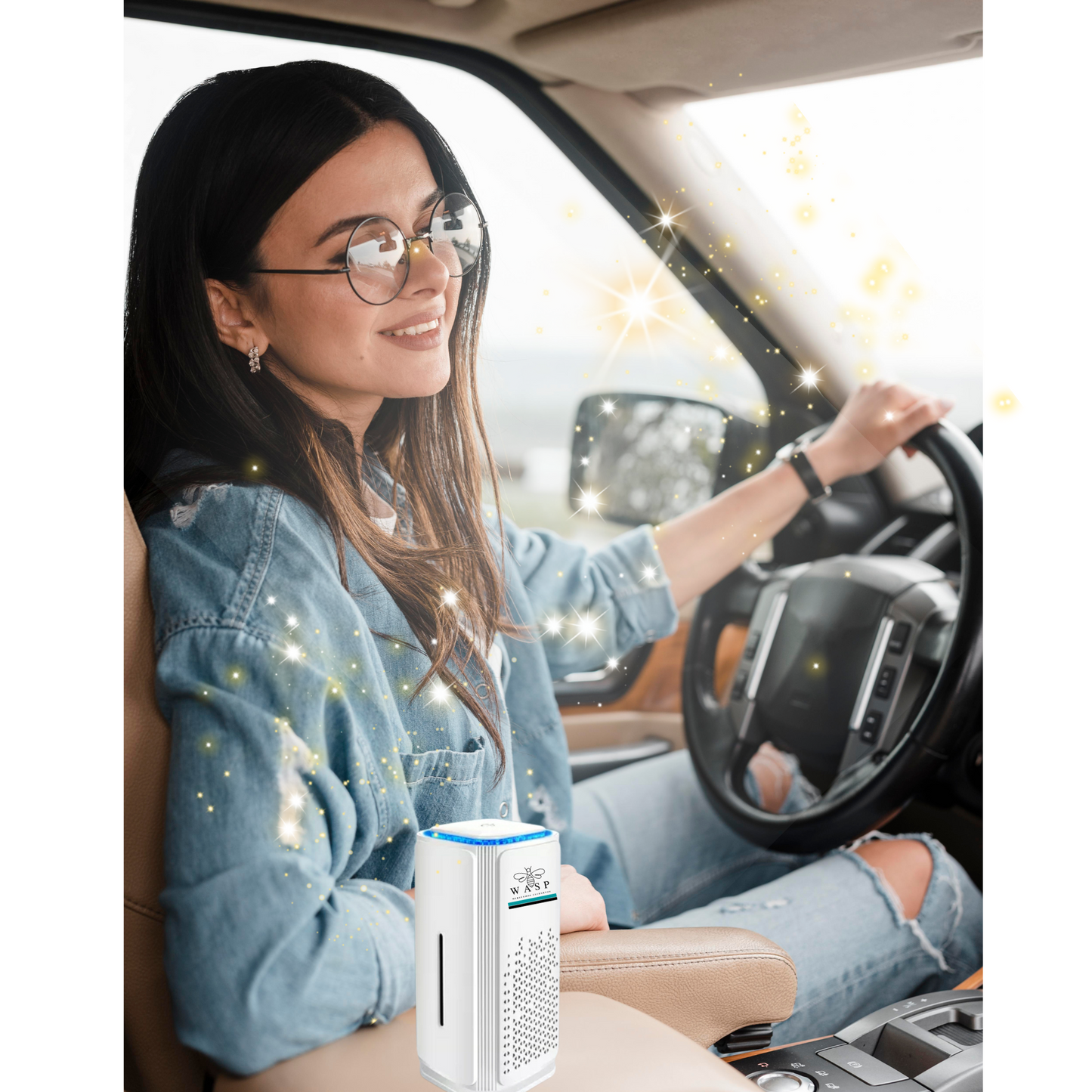 Purificador De Aire Portátil Con Triple Tecnología - MI WASP