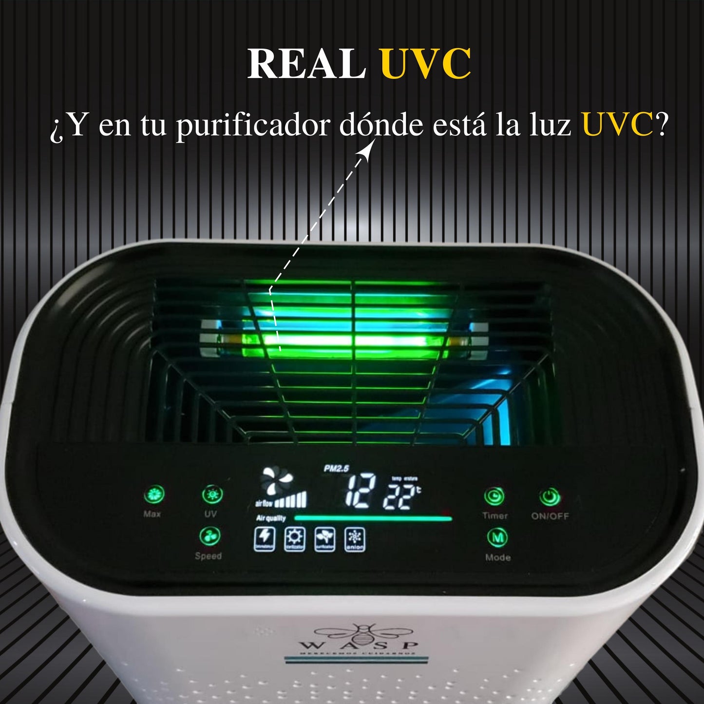 Purificador De Aire Smart Wasp - MI WASP