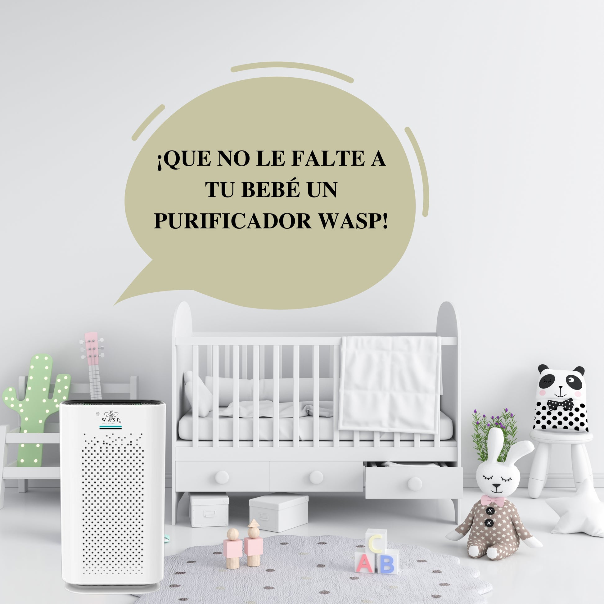 Purificador De Aire Smart Wasp - MI WASP