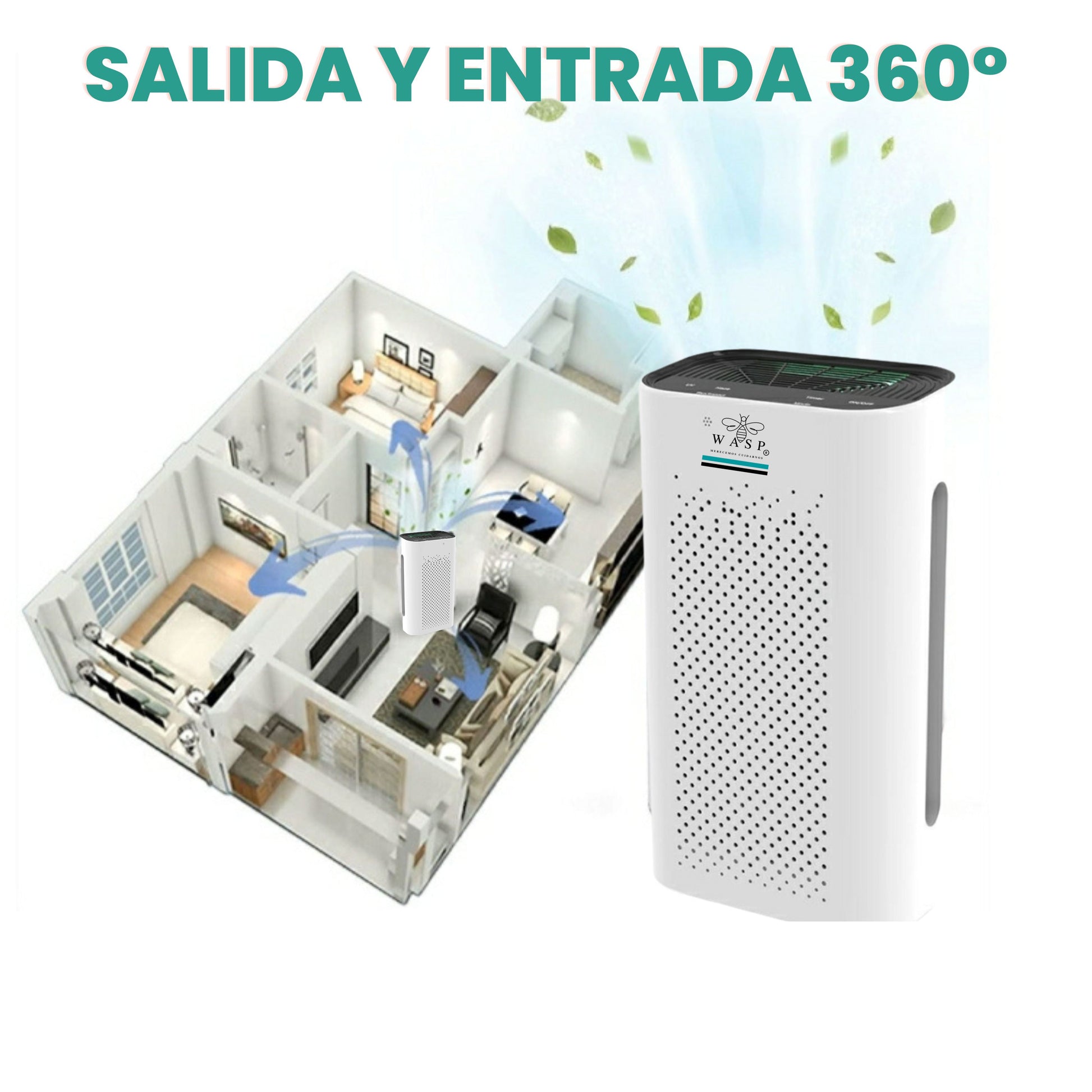 Purificador De Aire Smart Wasp - MI WASP