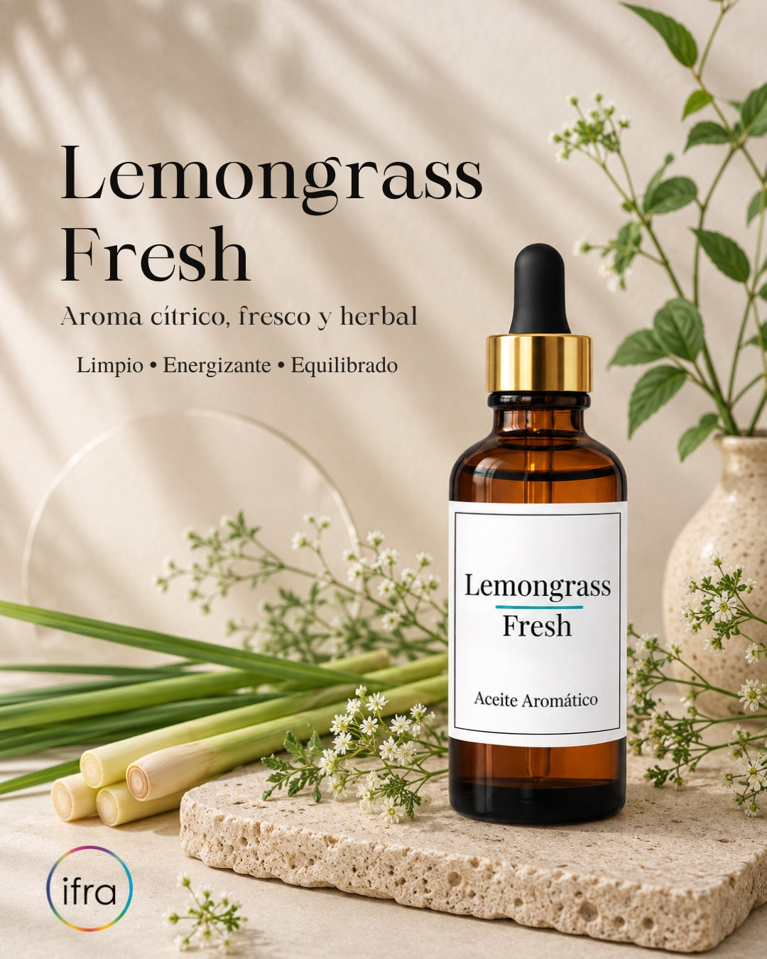 Aceite Aromático - Lemongrass Fresh 30 ml