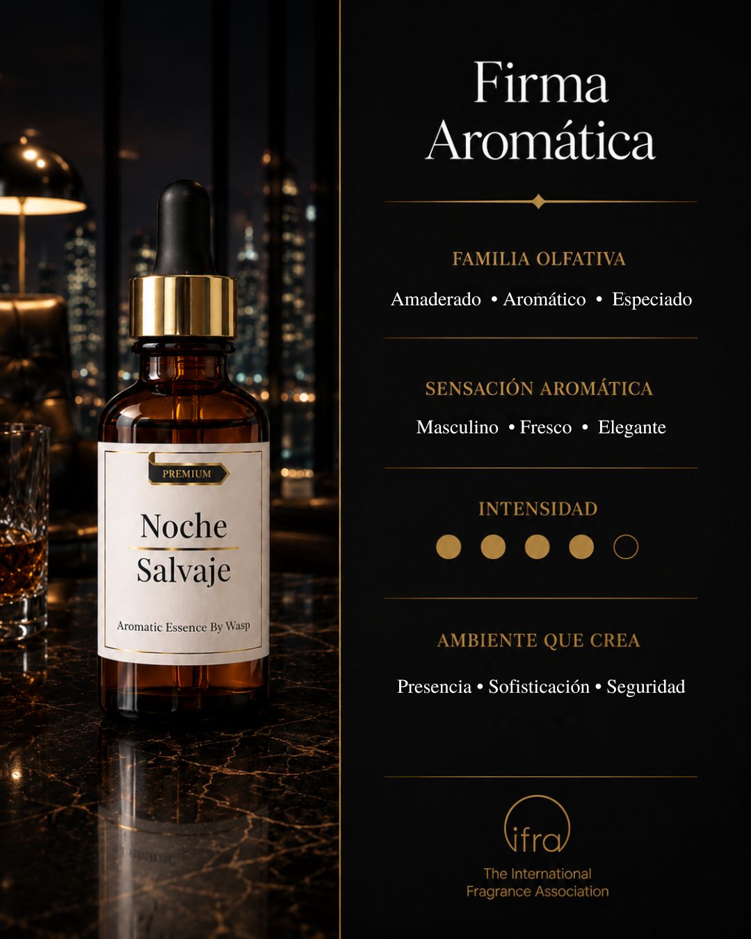 Aceite Aromático - Noche Salvaje 30 ml