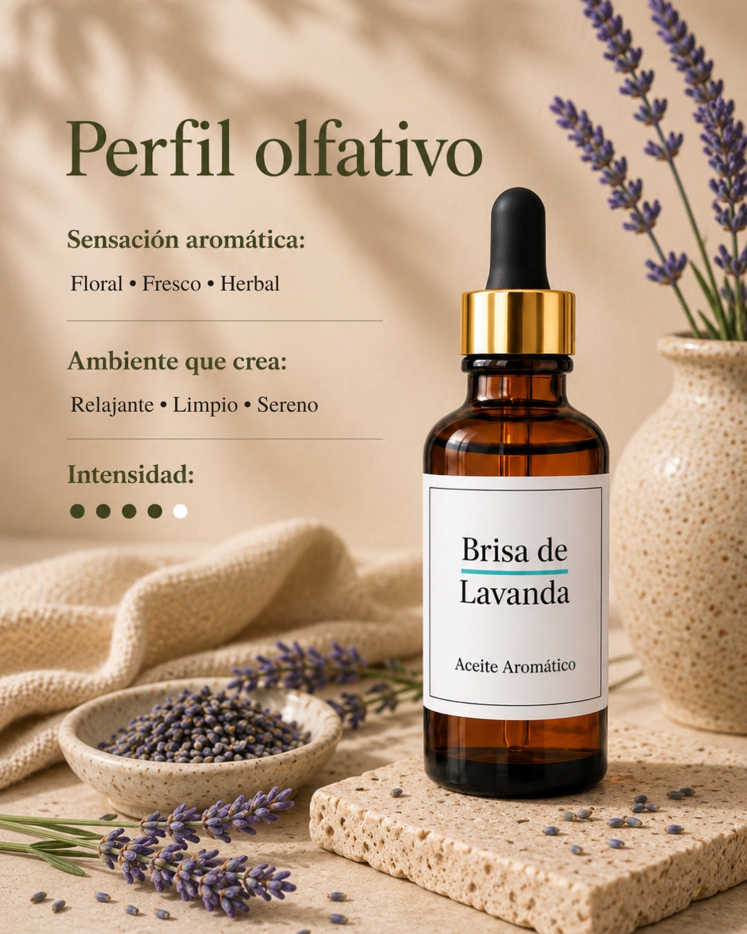 Aceite Aromático - Brisa de Lavanda 30 ml