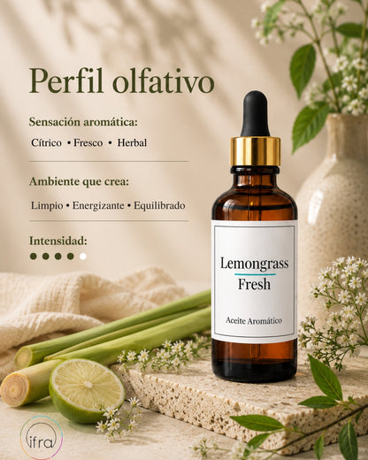 Aceite Aromático - Lemongrass Fresh 30 ml
