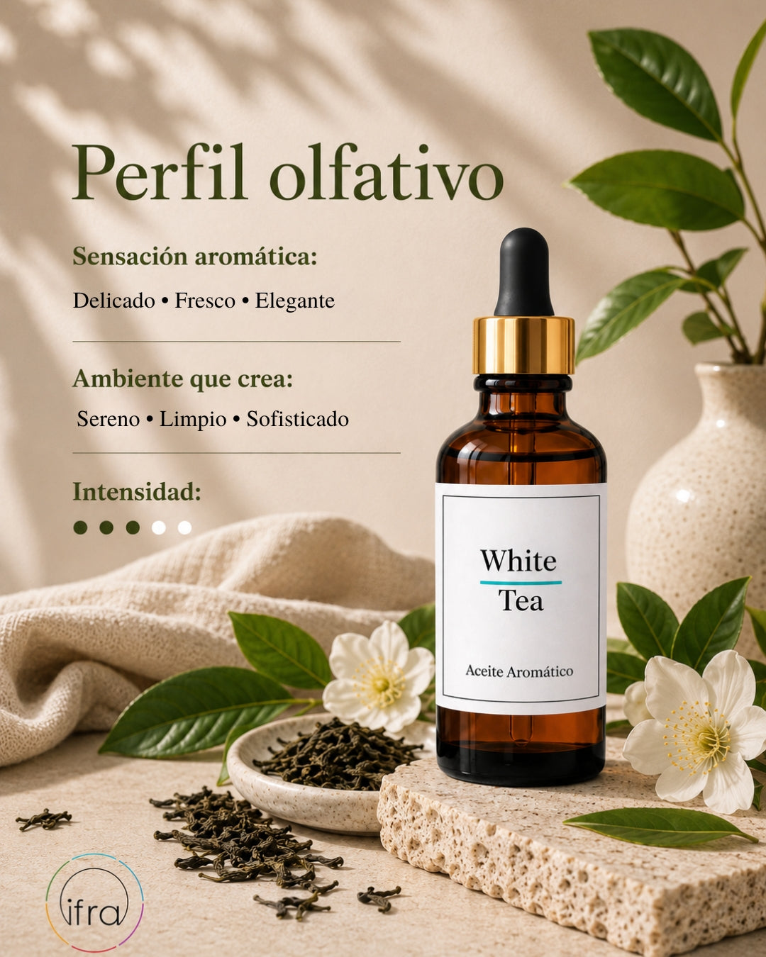 Aceite Aromático - White Tea 30 ml