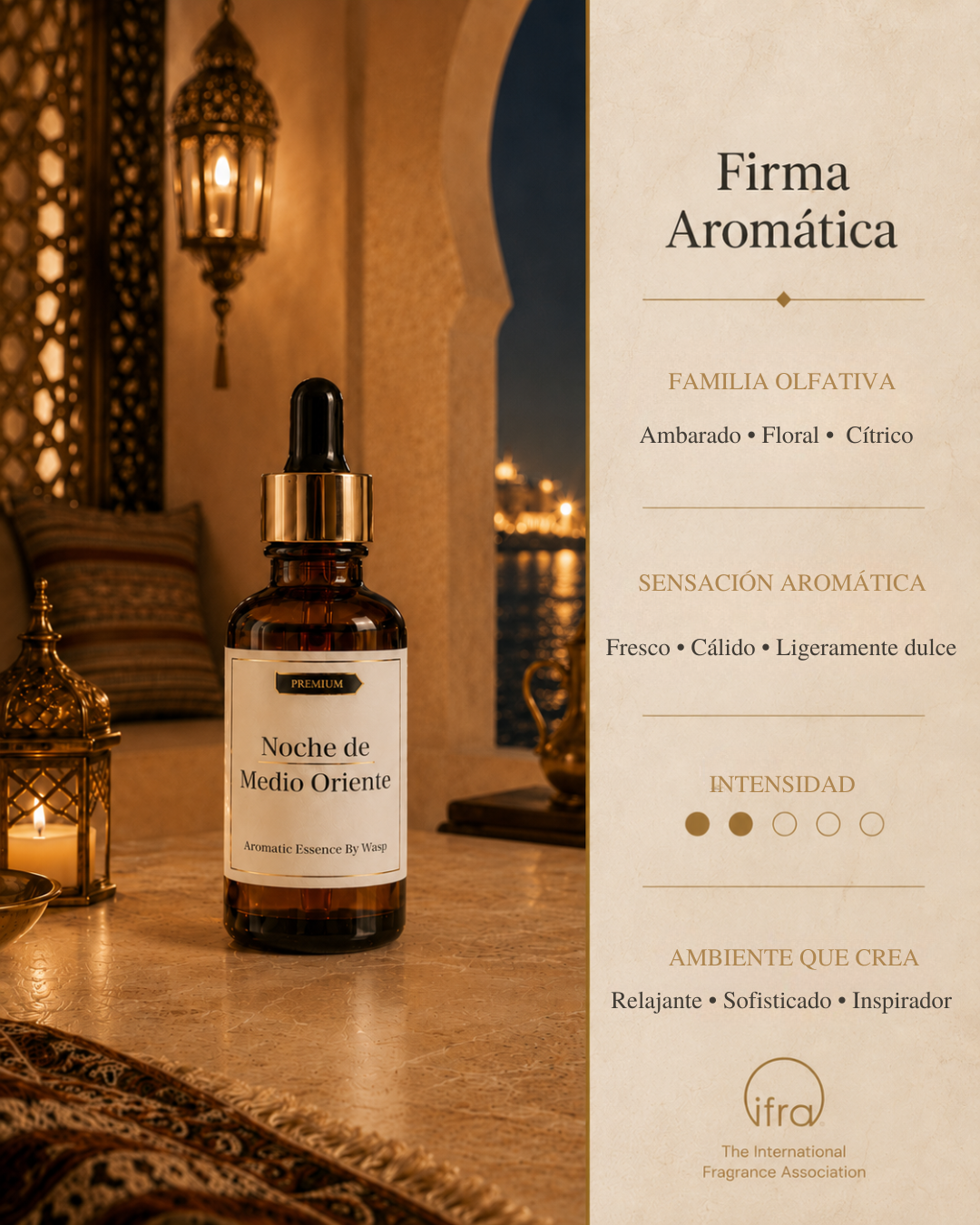 Aceite Aromático - Noche de Medio Oriente 30 ml
