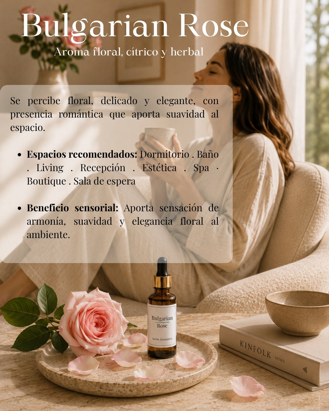 Aceite Aromático - Bulgarian Rose 30 ml