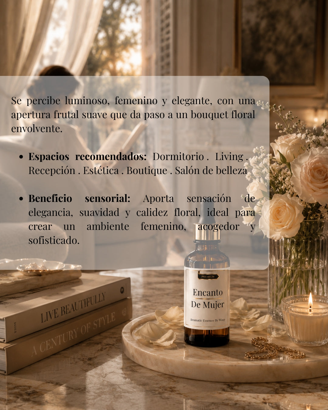 Aceite Aromático - Encanto de Mujer 30 ml