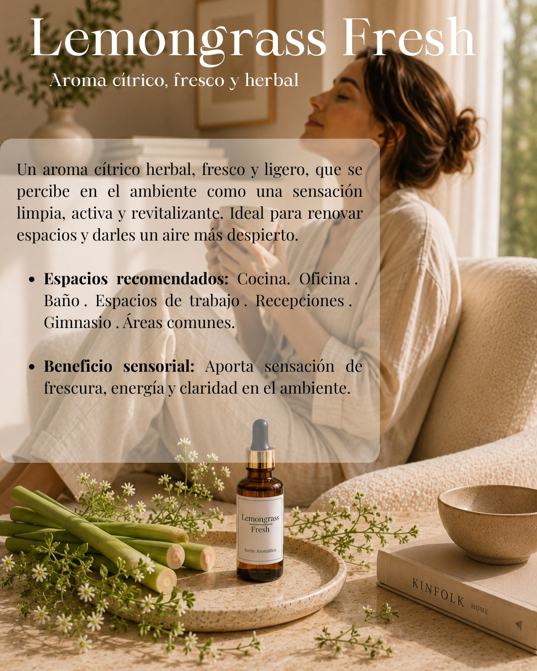 Aceite Aromático - Lemongrass Fresh 30 ml