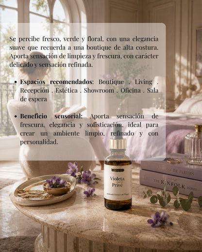 Aceite Aromático - Violeta Privé 30 ml