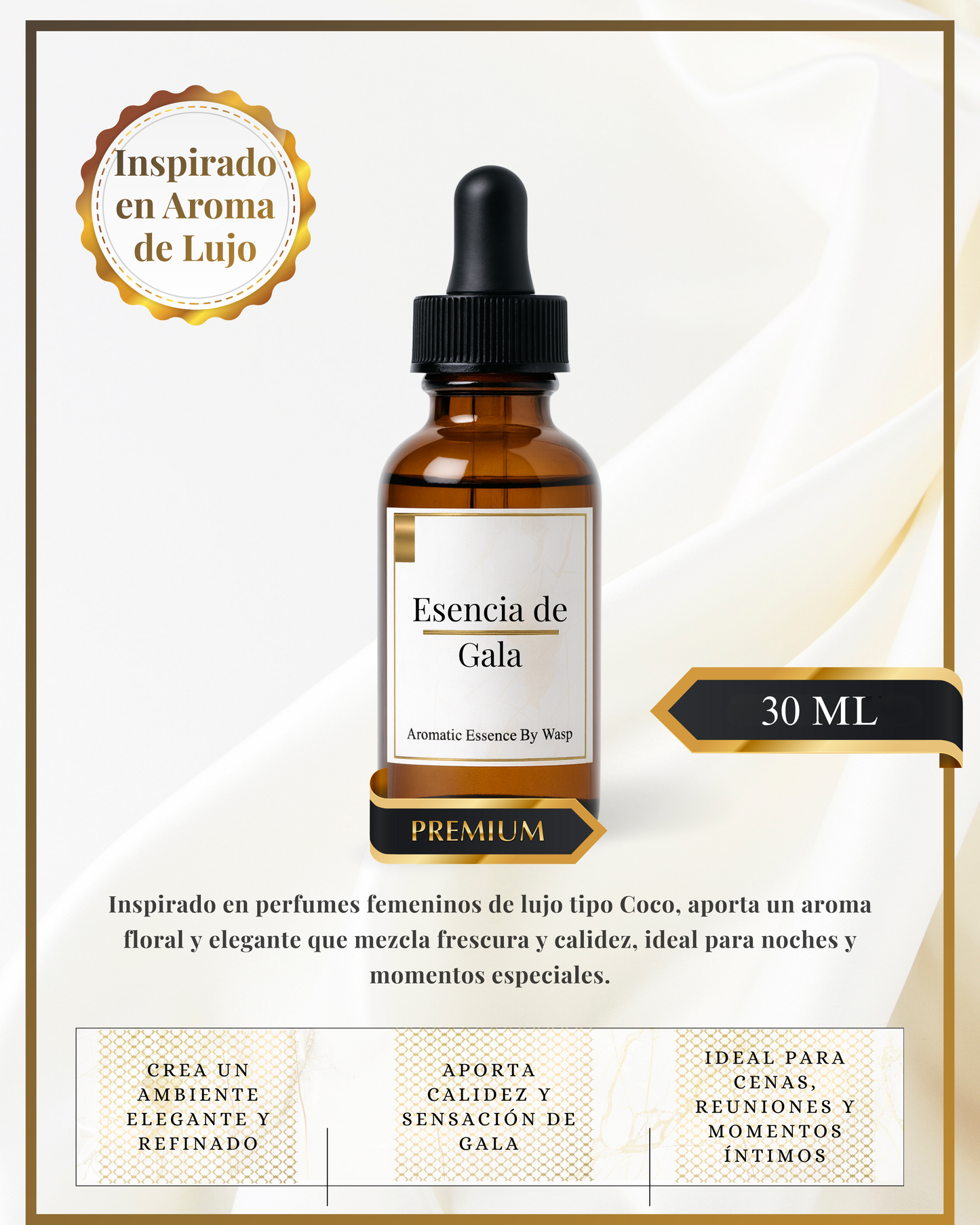 Aceites Esenciales Premium Inspirados en aromas de Lujo