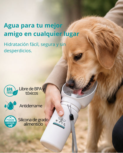Botella de Agua Plegable Mascota