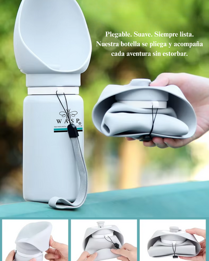 Botella de Agua Plegable Mascota