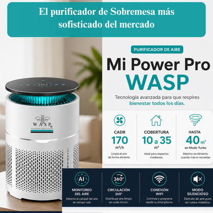 Purificador de Aire Mi Power Pro Wasp - WiFi