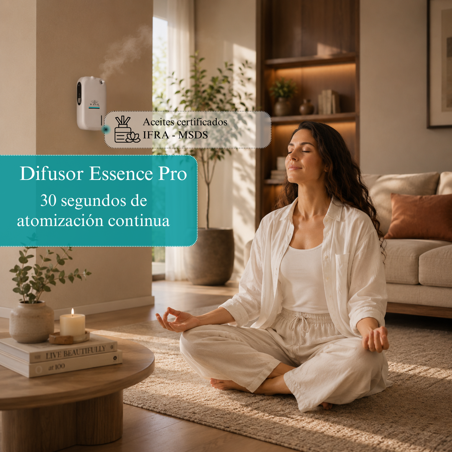 Difusor de Aroma Wasp Essence Pro - Nebulizador Profesional