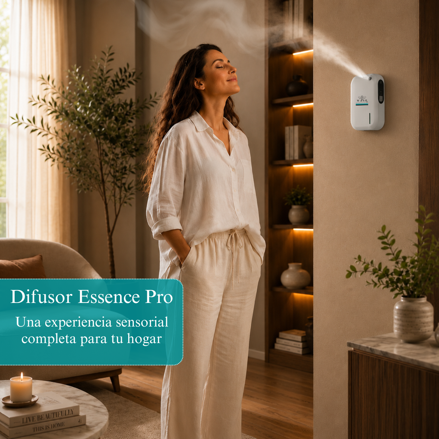 Difusor de Aroma Wasp Essence Pro - Nebulizador Profesional