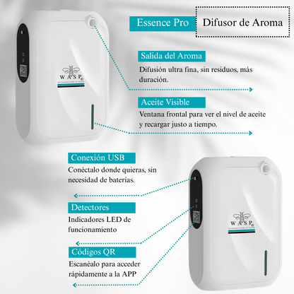 Difusor WASP Essence Pro – Difusor de aroma profesional