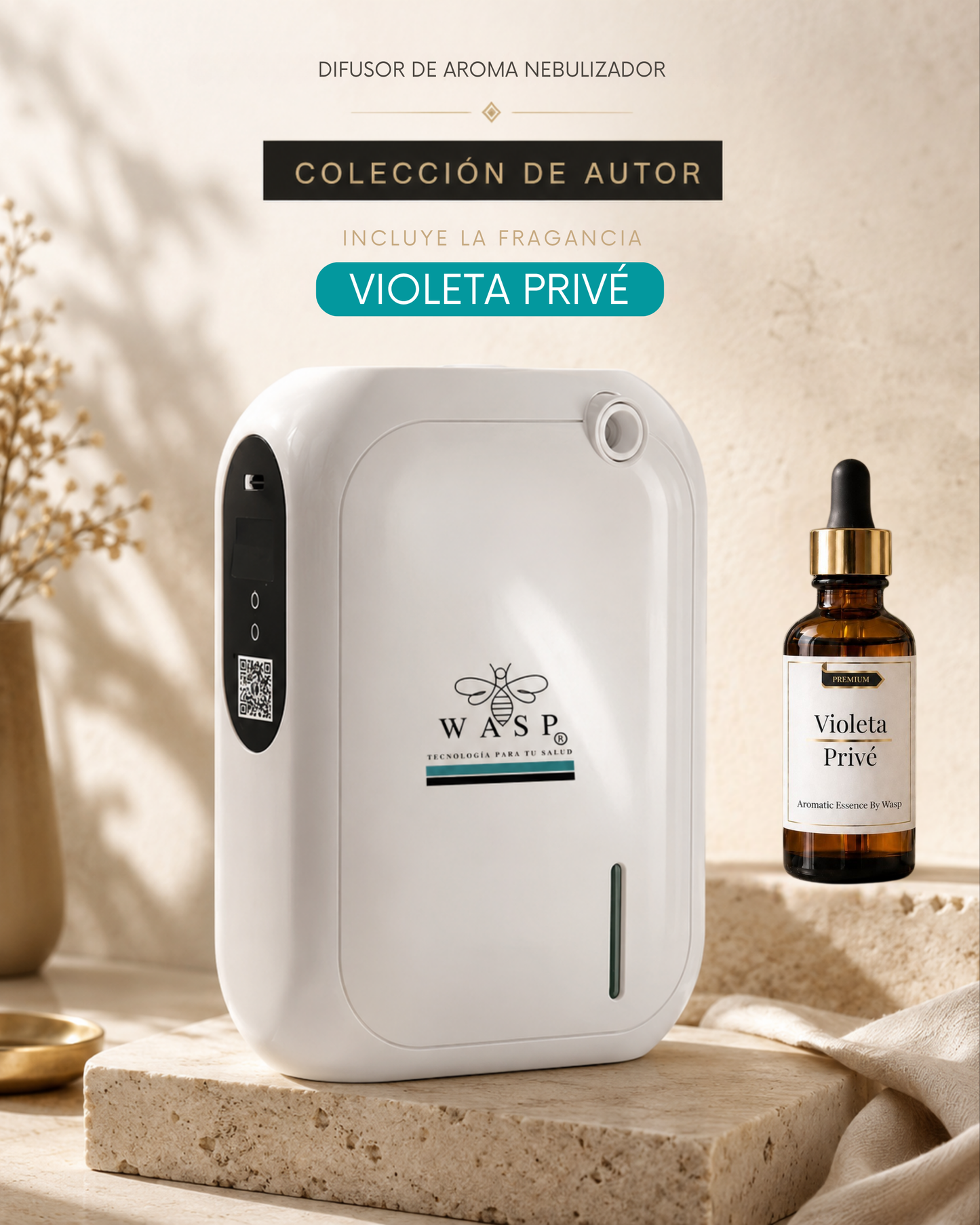 Difusor de Aroma Wasp Essence Pro - Nebulizador Profesional