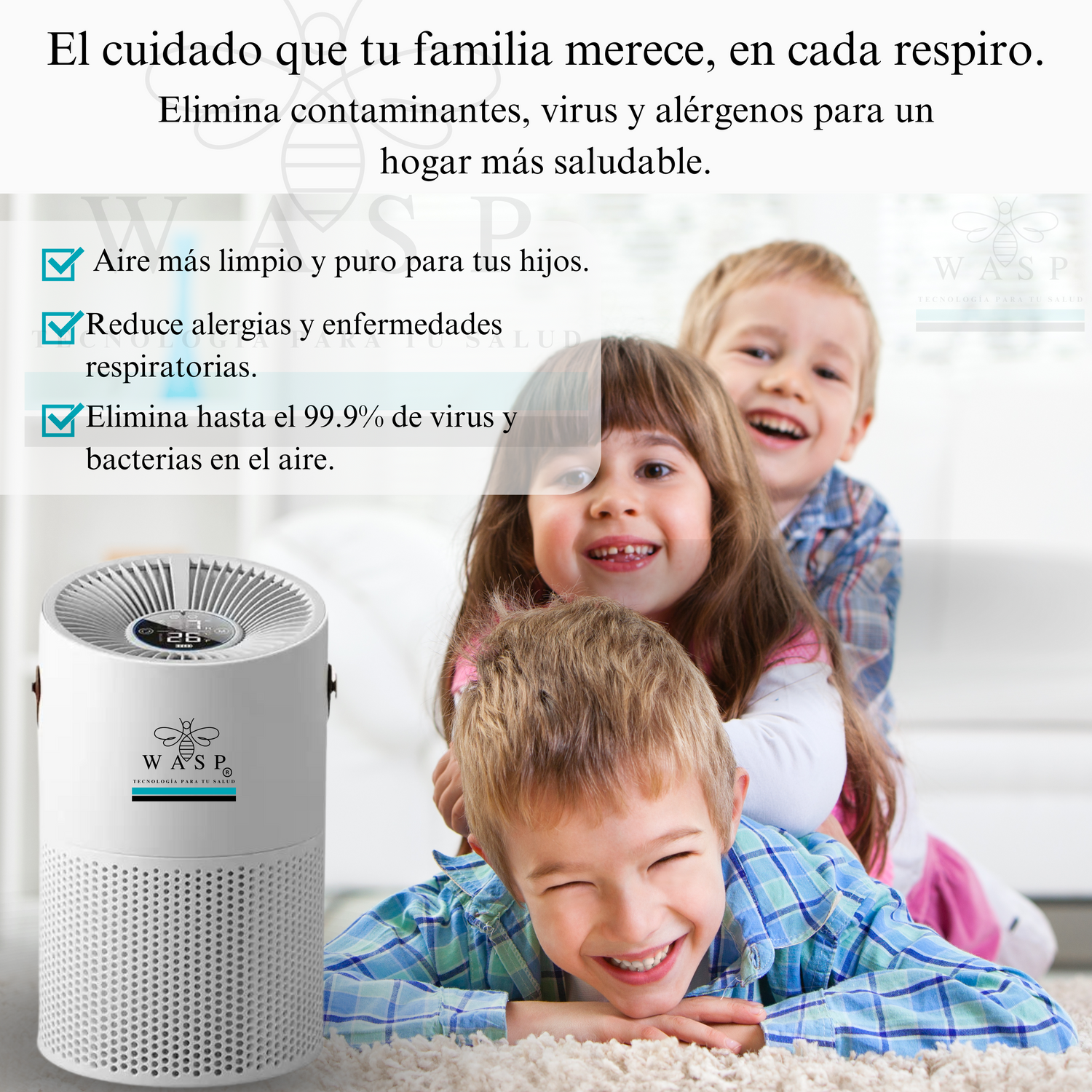 Purificador de aire Dual Home