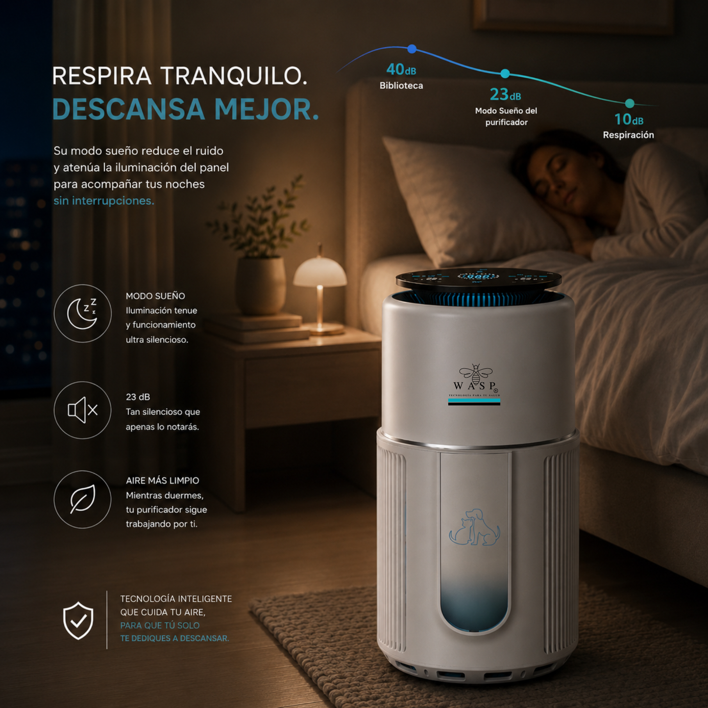 Purificador de Aire Family & Pet Pro - Avanzado