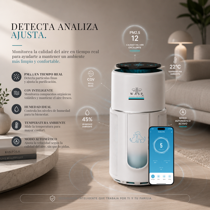 Purificador de Aire Family & Pet Pro - Avanzado