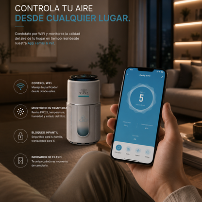 Purificador de Aire Family & Pet Pro - Avanzado