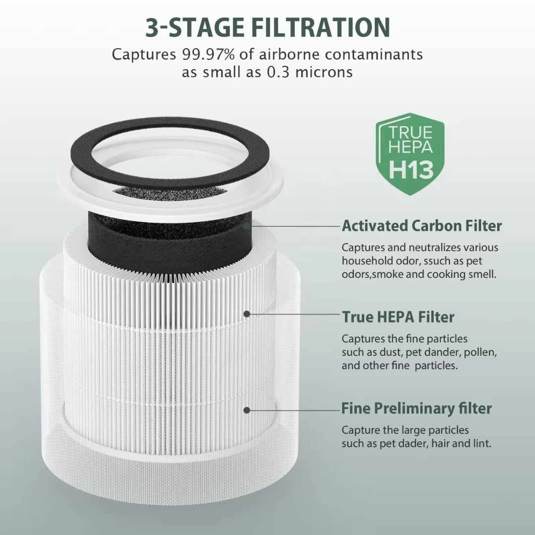 Filtro HEPA H13 De Repuesto - Purificador Dual Home Pro (Exclusivo clientes WASP)