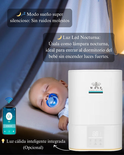 Humidificador Versa Smart con Función Purificadora y Difusor de Aroma