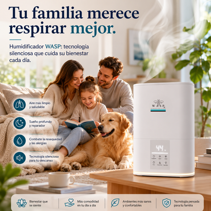 Humidificador Versa Smart con Función Purificadora y Difusor de Aroma